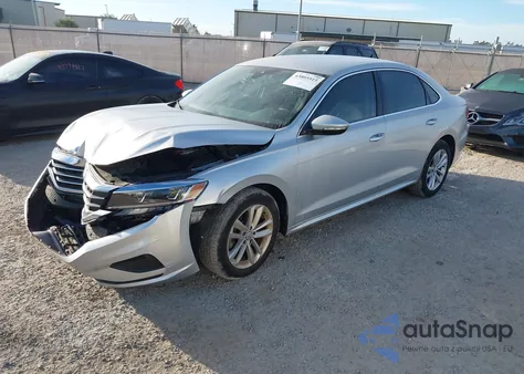 2020 Volkswagen Passat 2.0T Se z USA, uszkodzony, nr VIN 1VWSA7A33LC014675